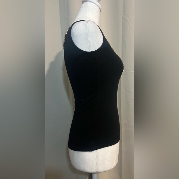 Cache Vintage Sleeveless Beaded Blouse - Picture 3 of 5